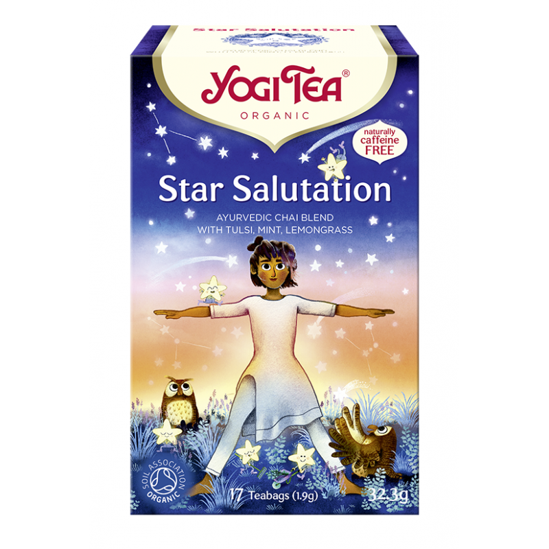 HERBATKA AJURWEDYJSKA STAR SALUTATION BIO (17 x 1,9 g) 32,3 g - YOGI TEA (EDYCJA LIMITOWANA)