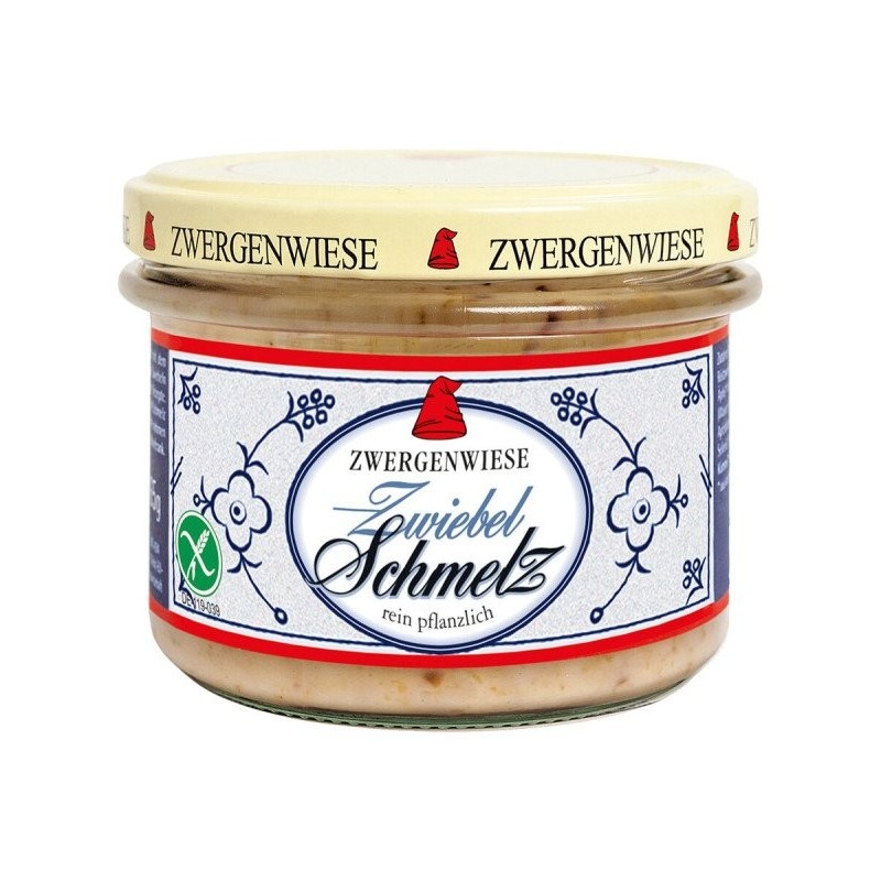 SMALCZYK WEGAŃSKI Z CEBULĄ BEZGLUTENOWY BIO 150 g - ZWERGENWIESE