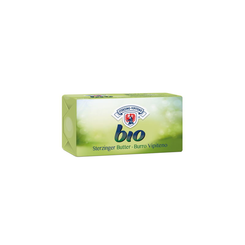 MASŁO KOSTKA (82 % TŁUSZCZU) BIO 250 g - STERZING-VIPITENO