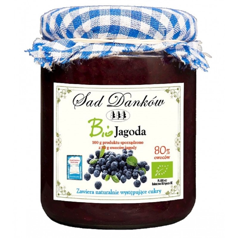 ŚWIDOŚLIWA 80 % BIO 260 g - SAD DANKÓW
