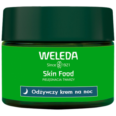 KREM DO TWARZY ODŻYWCZY NA NOC ECO 40 ml - WELEDA (SKIN FOOD)