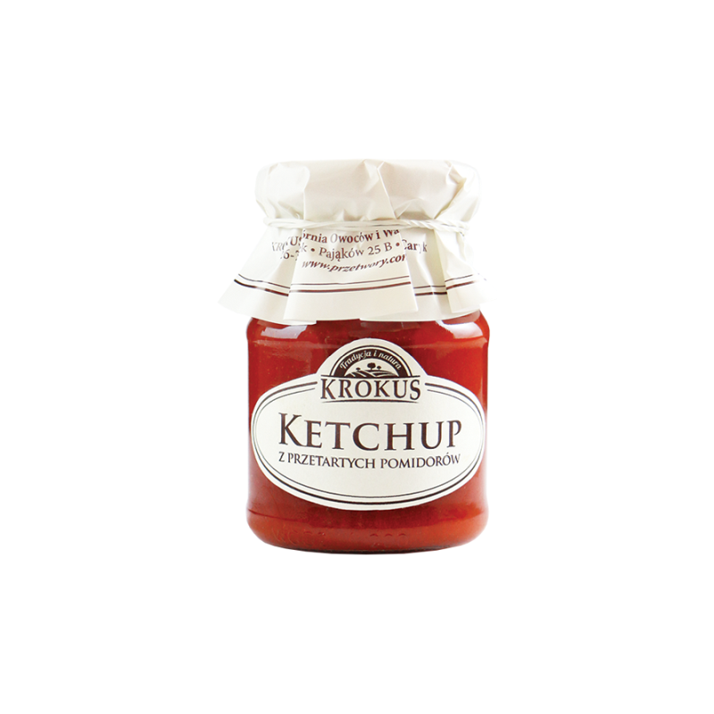 KETCHUP BEZGLUTENOWY 180 g - KROKUS