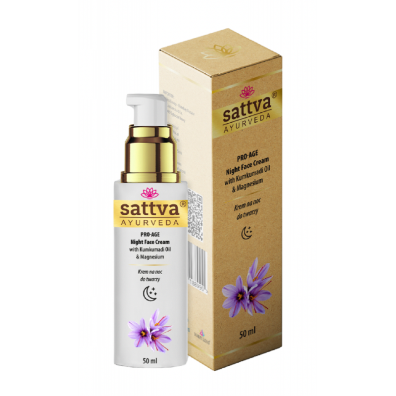 KREM DO TWARZY PRO-AGE NA NOC 50 ml - SATTVA (AYURVEDA)