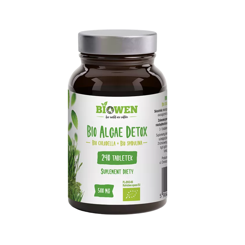 ALGI DETOX BIO 240 TABLETEK - BIOWEN