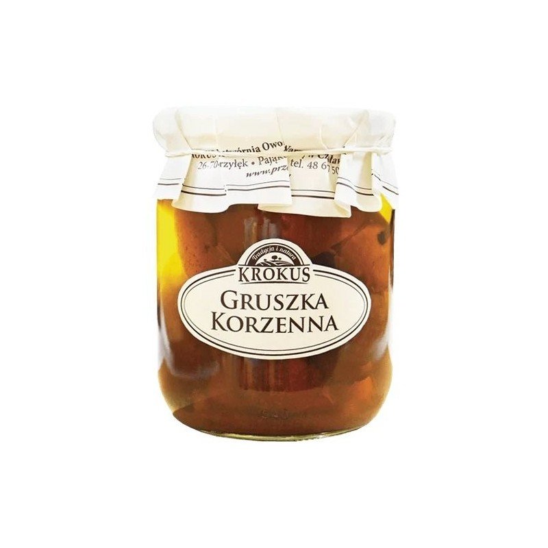 GRUSZKI W ZALEWIE KORZENNEJ 530 g (270 g) - KROKUS
