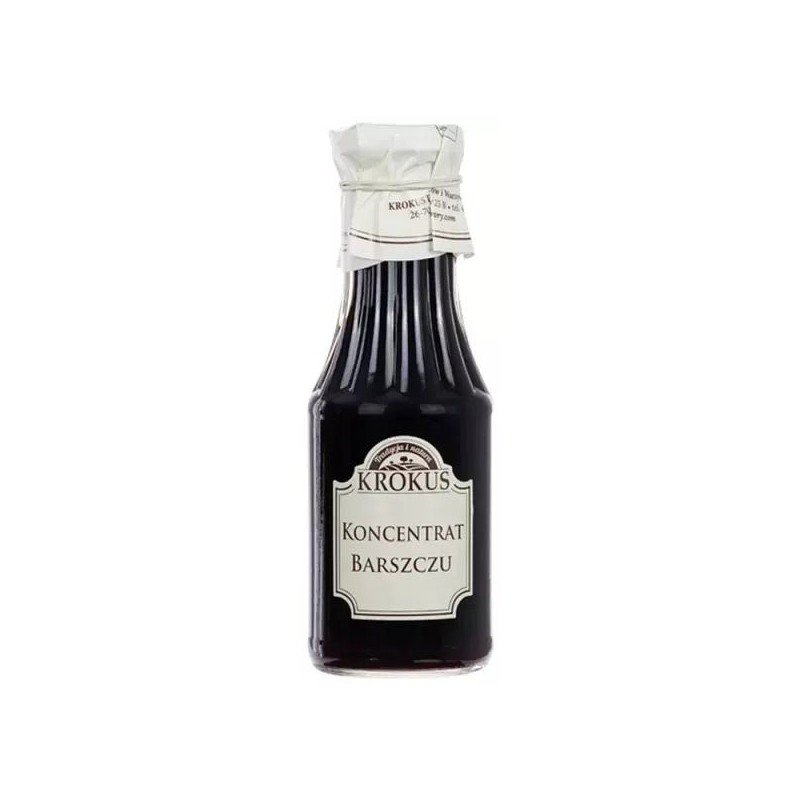 BARSZCZ CZERWONY BEZGLUTENOWY KONCENTRAT 280 ml - KROKUS
