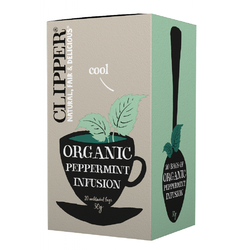 HERBATKA Z MIĘTY PIEPRZOWEJ (COOL) BIO (20 x 1,5 g) 30 g - CLIPPER