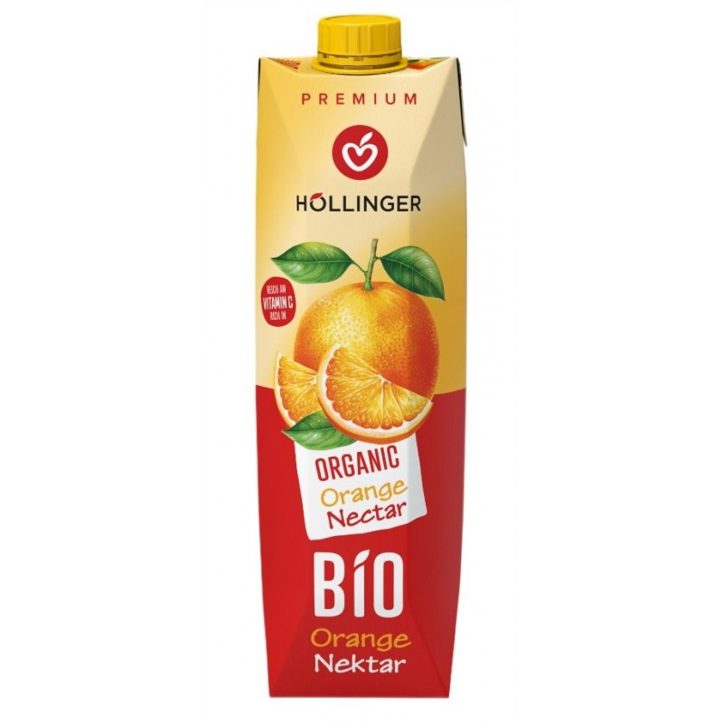 NEKTAR POMARAŃCZOWY BIO 1 L - HOLLINGER