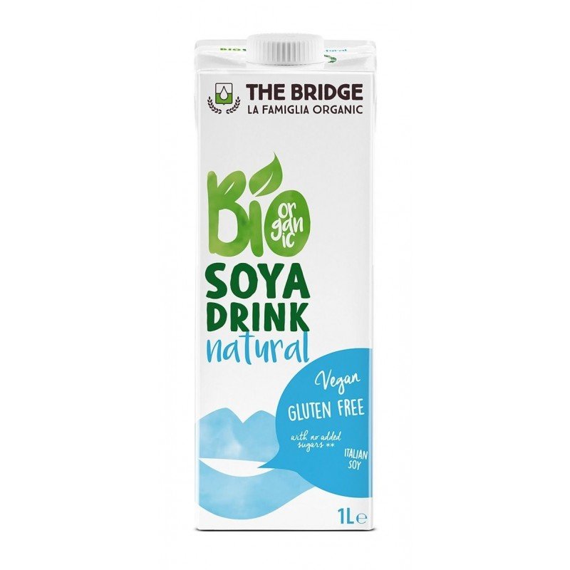 NAPÓJ SOJOWY BEZ DODATKU CUKRÓW BEZGLUTENOWY BIO 1 L - THE BRIDGE
