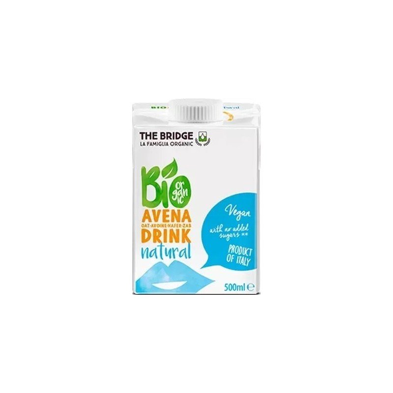 NAPÓJ OWSIANY BEZ DODATKU CUKRÓW BIO 500 ml - THE BRIDGE