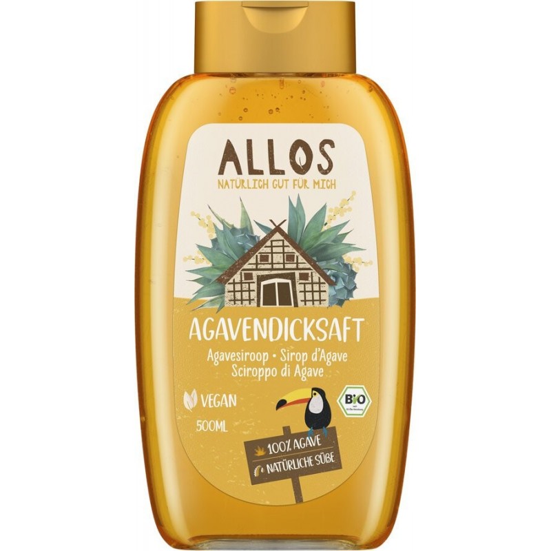 SYROP Z AGAWY BIO 690 g (500 ml) - ALLOS