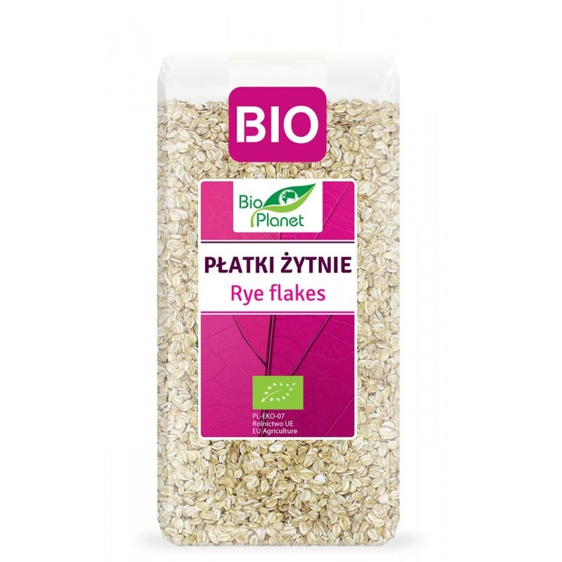 PŁATKI ŻYTNIE BIO 300 g - BIO PLANET