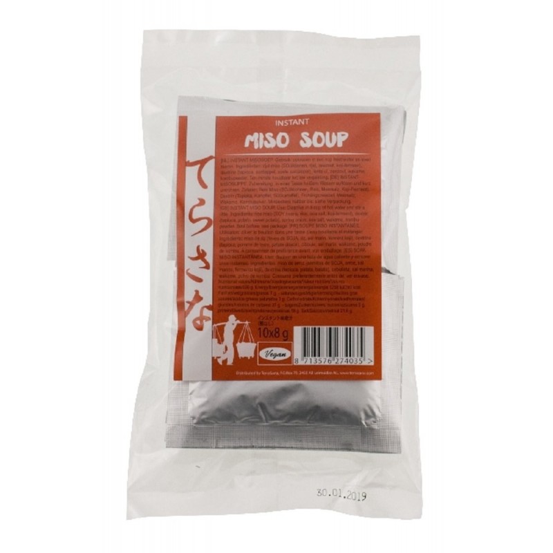ZUPA MISO INSTANT (10 x 8 g) 80 g - TERRASANA