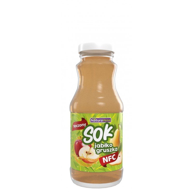 SOK JABŁKOWO-GRUSZKOWY NFC 250 ml - NATURAVENA
