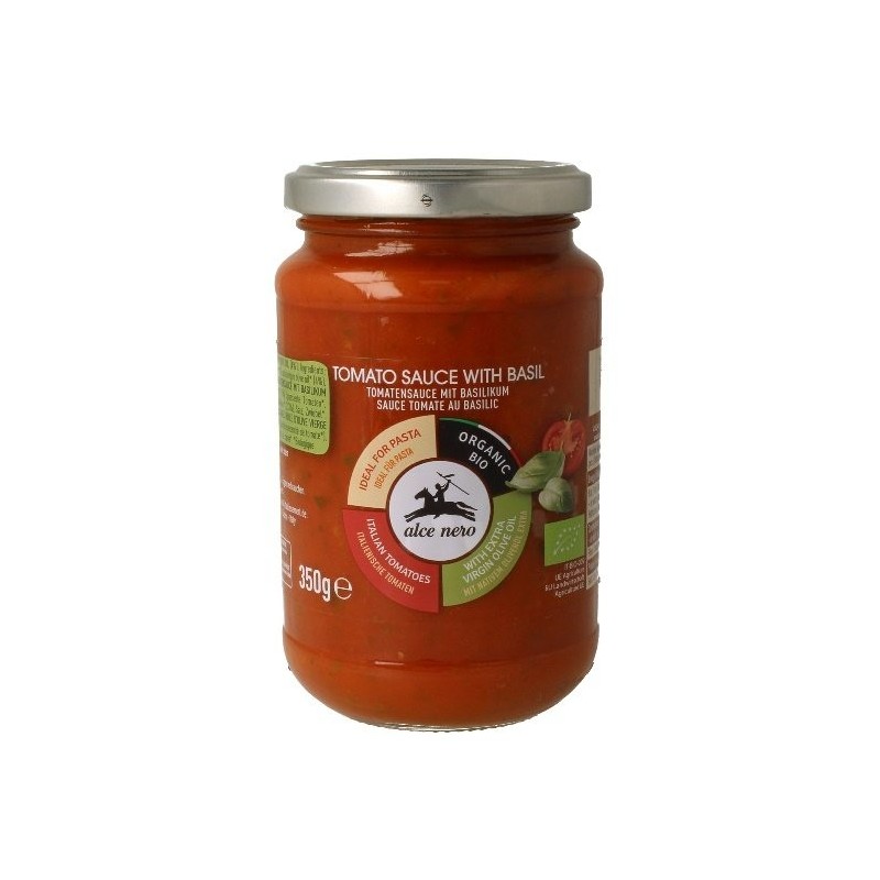 SOS POMIDOROWY Z WARZYWAMI (VERDURE) BIO 350 g - ALCE NERO