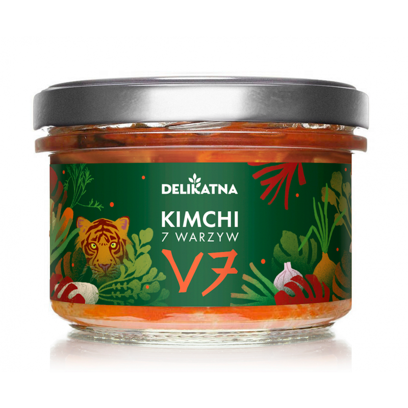 KIMCHI 7 WARZYW 200 g - DELIKATNA