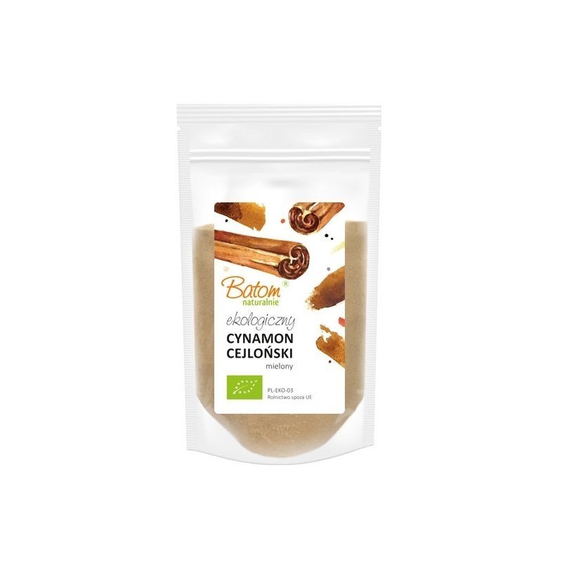 CYNAMON CEJLOŃSKI MIELONY BIO 1 kg - HORECA (BATOM)