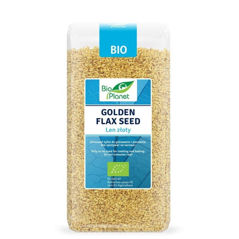 LEN ZŁOTY BIO 400 g - BIO PLANET