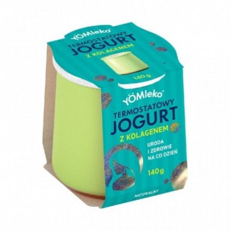 JOGURT TERMOSTATOWY NATURALNY 9,5 % BIO 140 g - YÖMLEKO