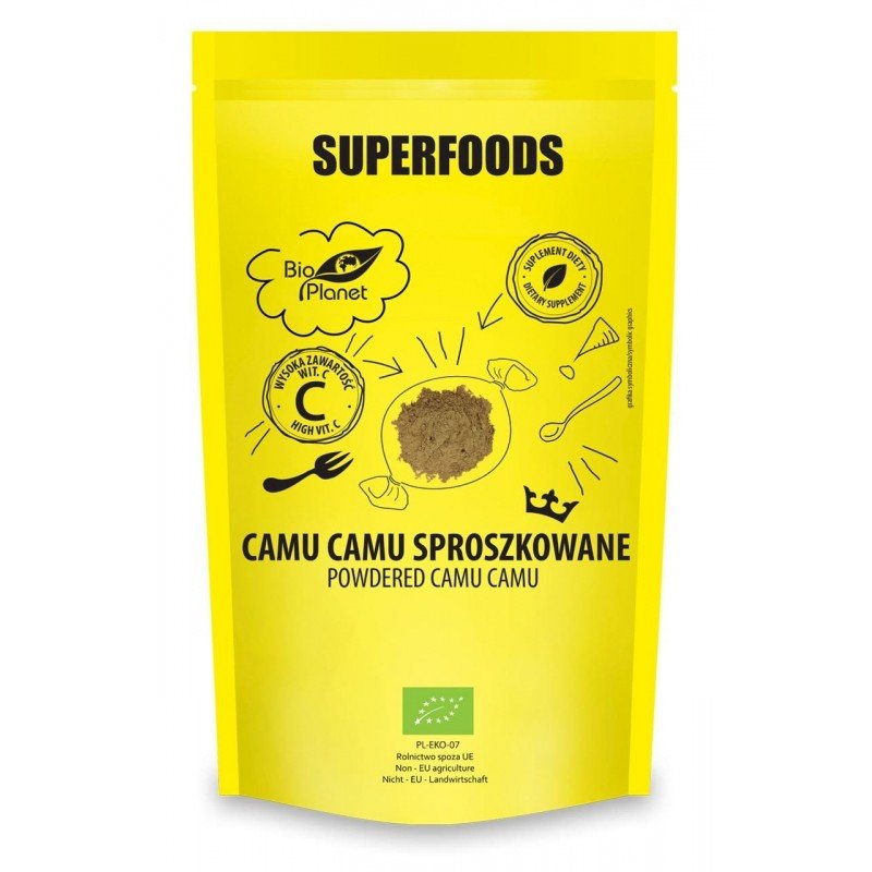 CAMU CAMU SPROSZKOWANE BIO 150 g - BIO PLANET