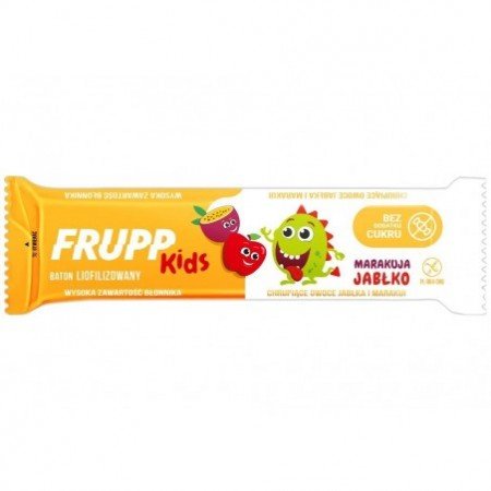 BATON DLA DZIECI LIOFILIZOWANY JABŁKO - MARAKUJA 9 g - CELIKO (FRUPP KIDS)