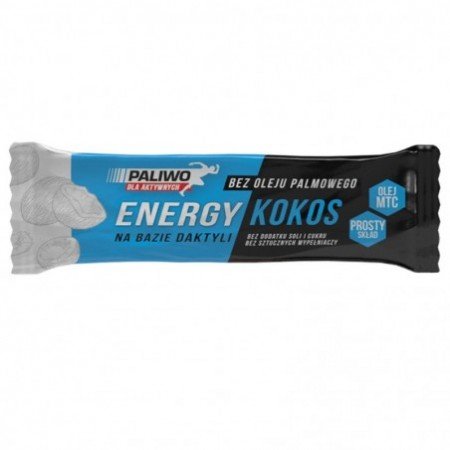 BATON ENERGY KOKOS + GUARANA 50 g - PALIWO DLA AKTYWNYCH