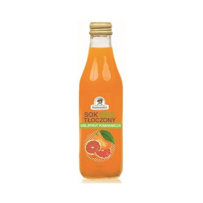SOK GREJPFRUT- POMARAŃCZA NFC 250 ml - REMBOWSCY
