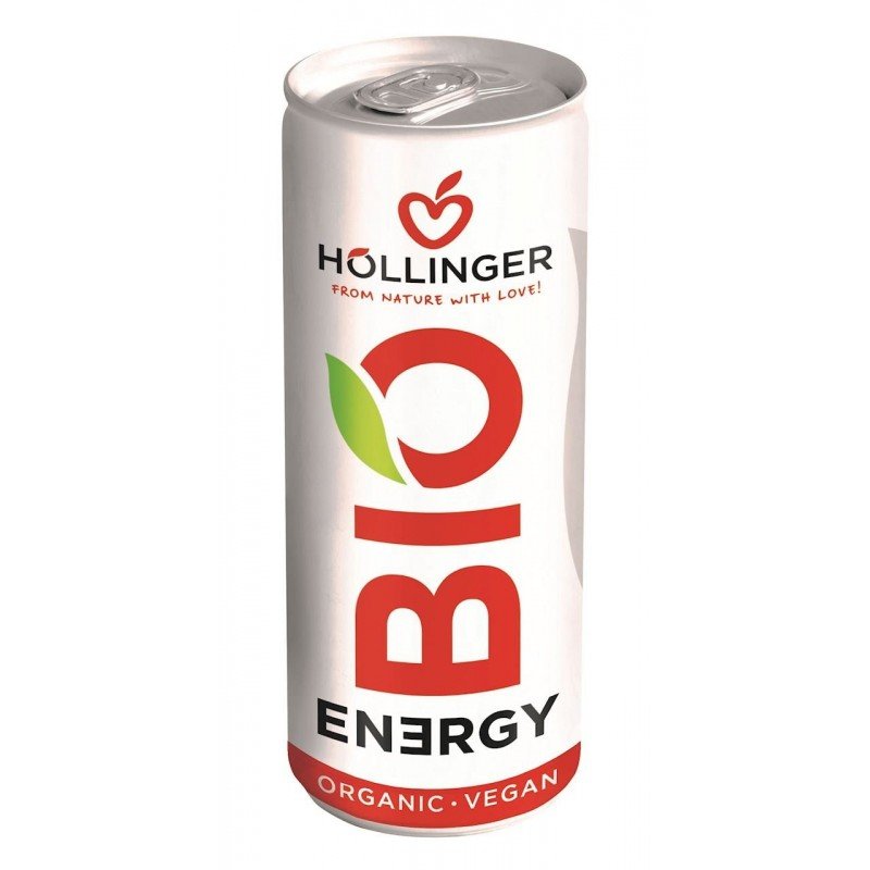 NAPÓJ ENERGETYZUJĄCY O SMAKU JABŁKO - JEŻYNA BIO 250 ml - HOLLINGER