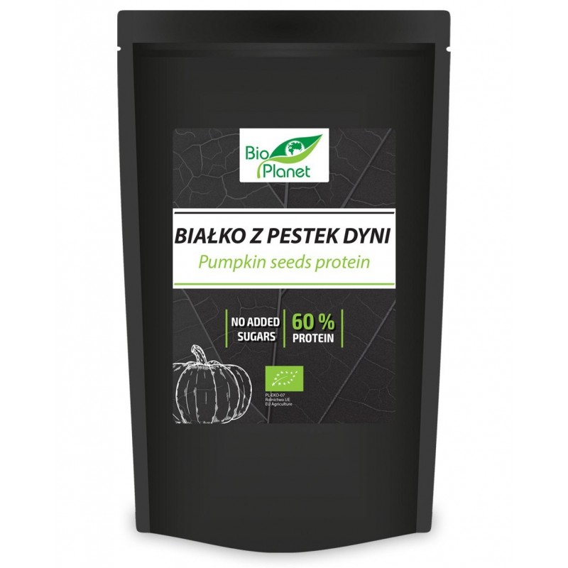 BIAŁKO Z PESTEK DYNI BIO 500 g - BIO PLANET