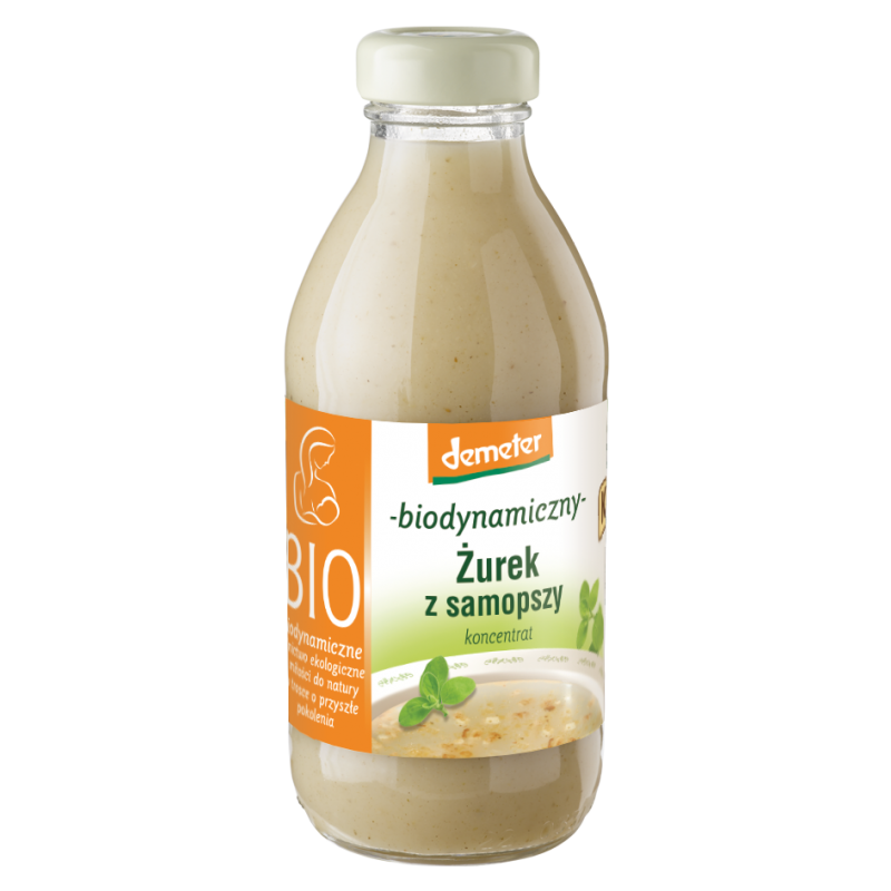 ŻUREK Z SAMOPSZY KONCENTRAT DEMETER BIO 320 ml - KOWALEWSKI