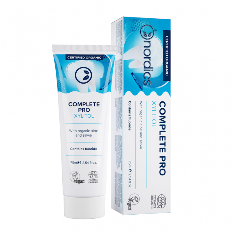 PASTA DO ZĘBÓW COMPLETE PRO Z FLUOREM ECO 75 ml - NORDICS