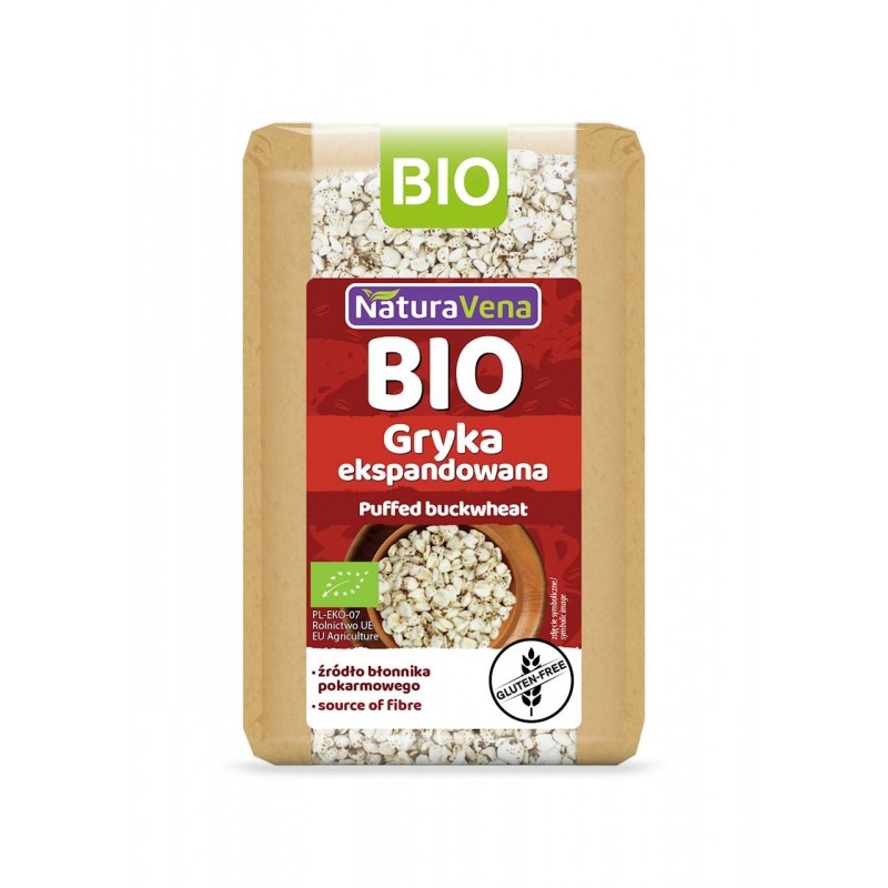 GRYKA EKSPANDOWANA BEZGLUTENOWA BIO 80 g - NATURAVENA