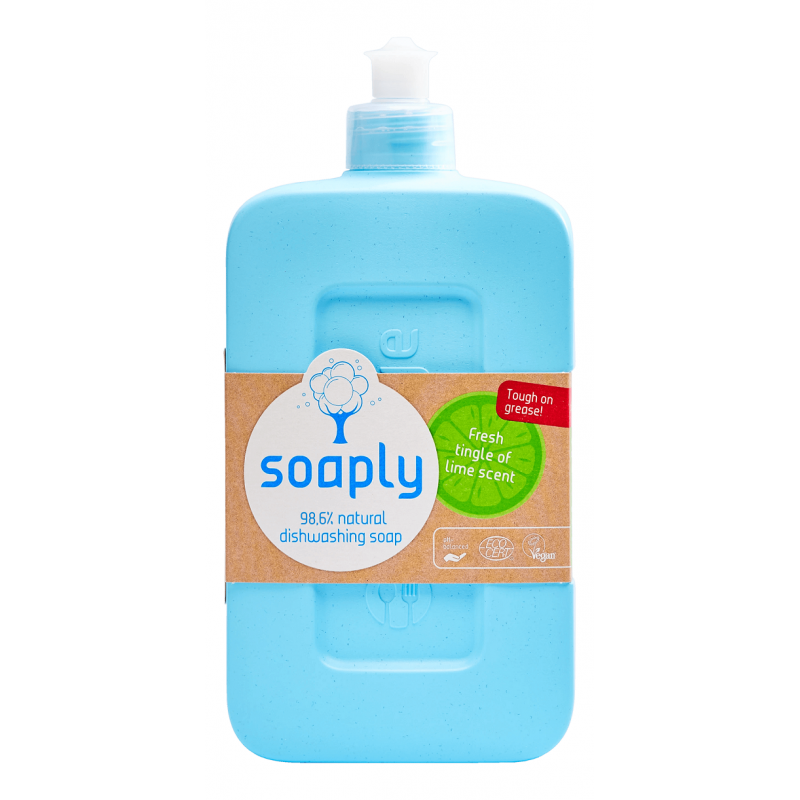 PŁYN DO MYCIA NACZYŃ LIMONKA ECO 500 ml - SOAPLY