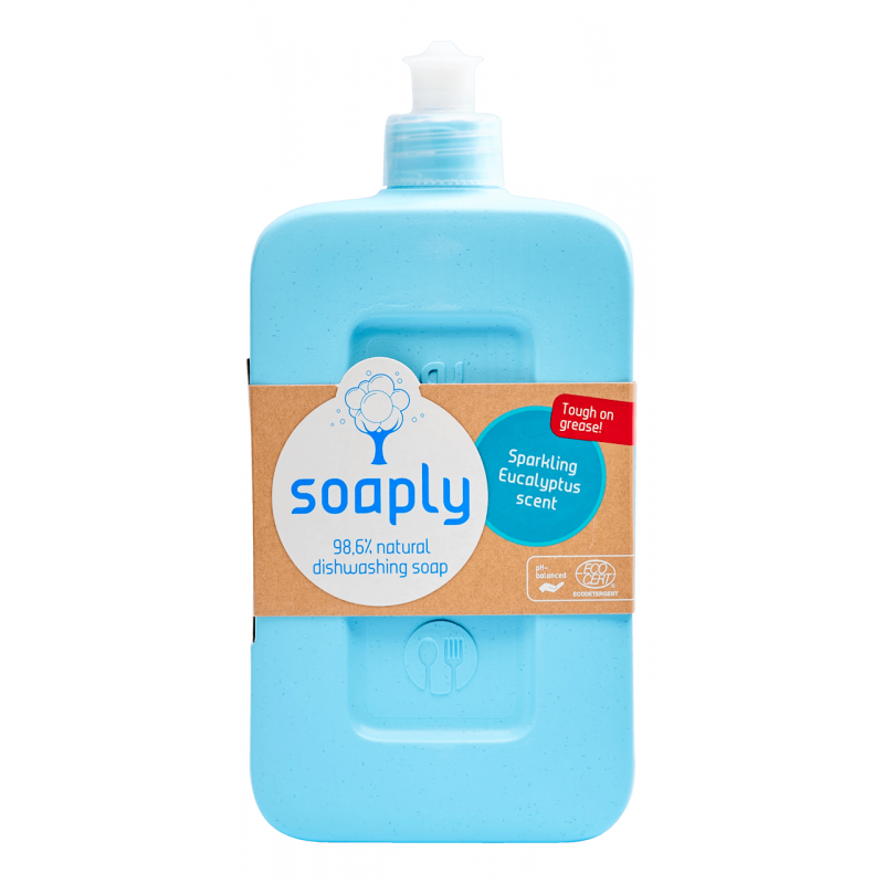 PŁYN DO MYCIA NACZYŃ EUKALIPTUS ECO 500 ml - SOAPLY