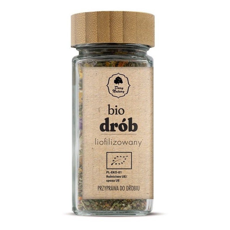 PRZYPRAWA LIOFILIZOWANA DO DROBIU BIO 15 g - DARY NATURY
