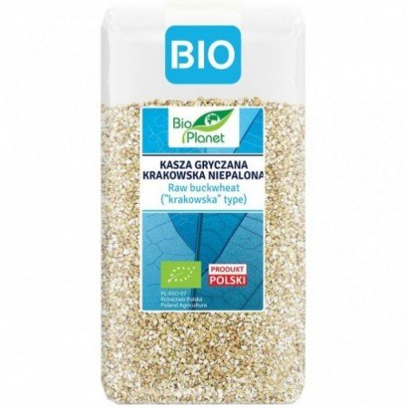 KASZA GRYCZANA KRAKOWSKA NIEPALONA BIO 500 g - BIO PLANET