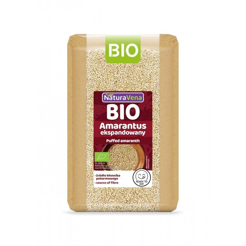 AMARANTUS EKSPANDOWANY BIO 110 g - NATURAVENA