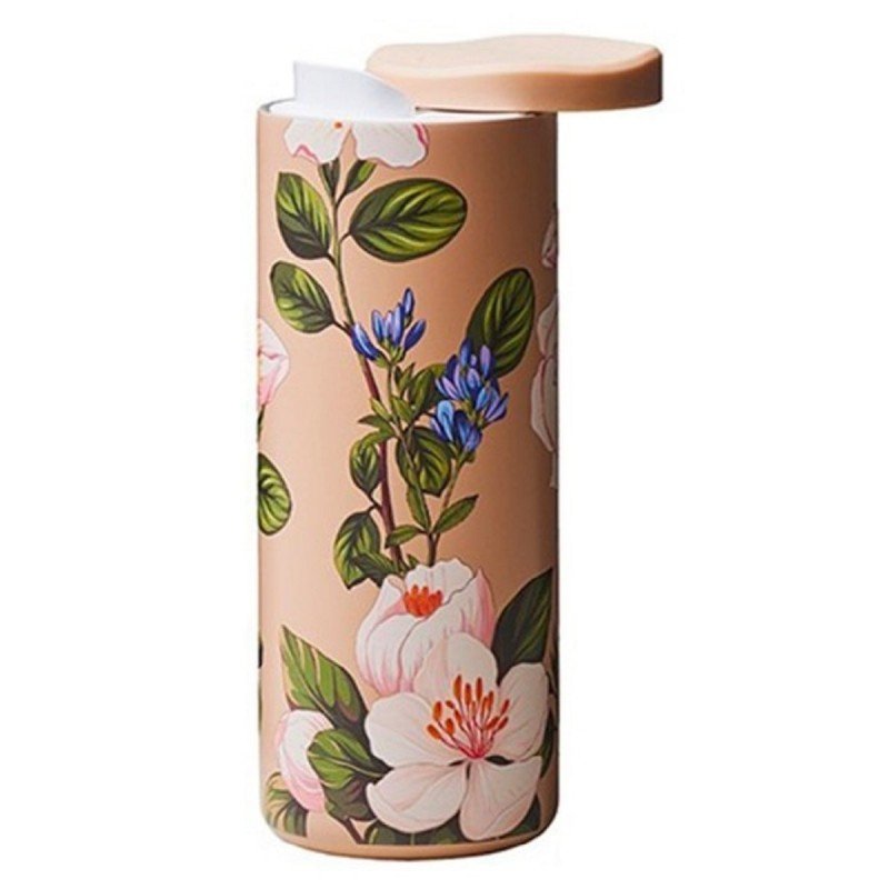 KUBEK SLIDE ZE STALI NIERDZEWNEJ KWIATY 350 ml - CHIC-MIC