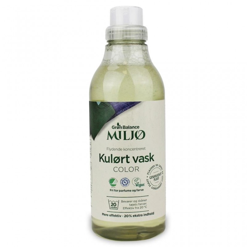 PŁYN DO PRANIA KOLOROWYCH UBRAŃ (KONCENTRAT) ECO 1,5 L (20 PRAŃ) - ALMAWIN