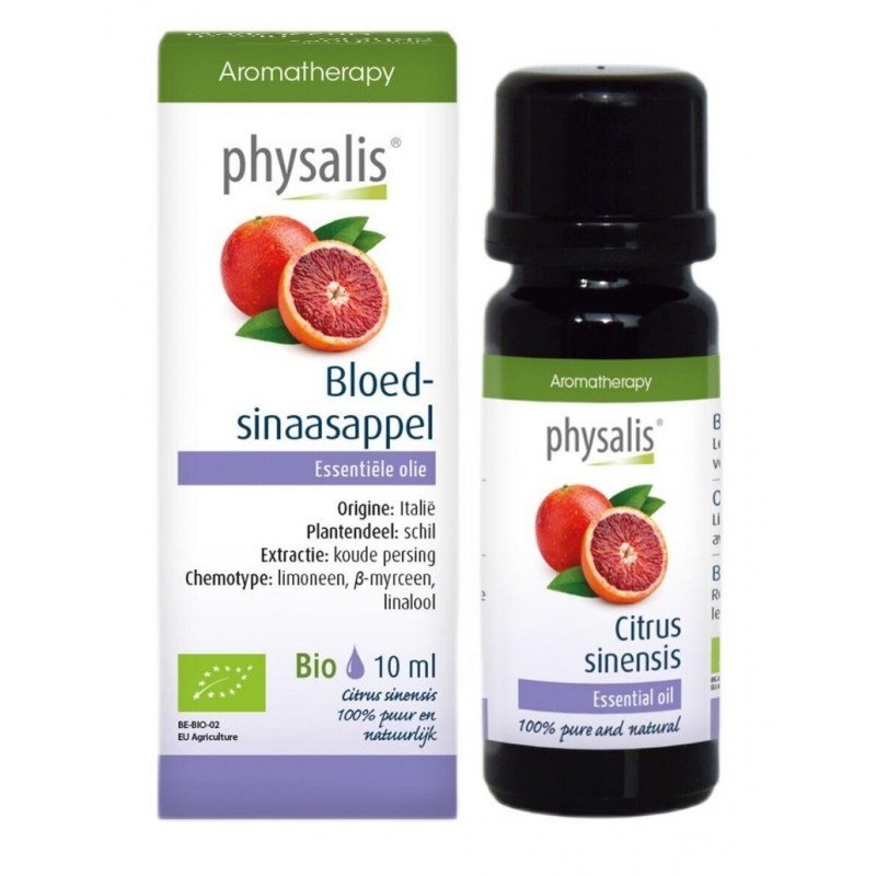 OLEJEK ETERYCZNY POMARAŃCZA KRWISTA BIO 10 ml - PHYSALIS