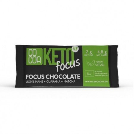 CZEKOLADA FOCUS KETO BIO 40 g - COCOA