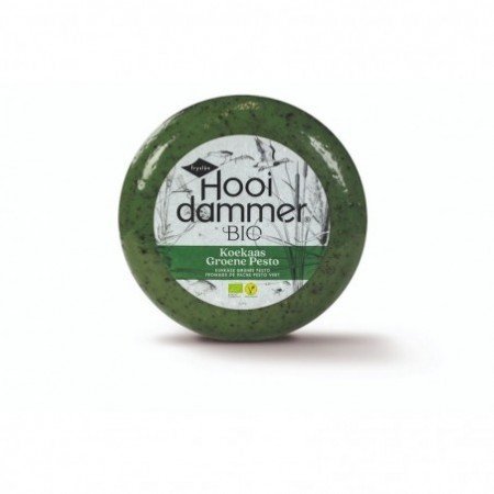 SER DOJRZEWAJĄCY ZIELONE PESTO BIO (około 4,5 kg) - HOOIDAMMER