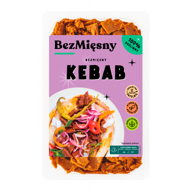 BEZMIĘSNY KEBAB 160 g - BEZMIĘSNY