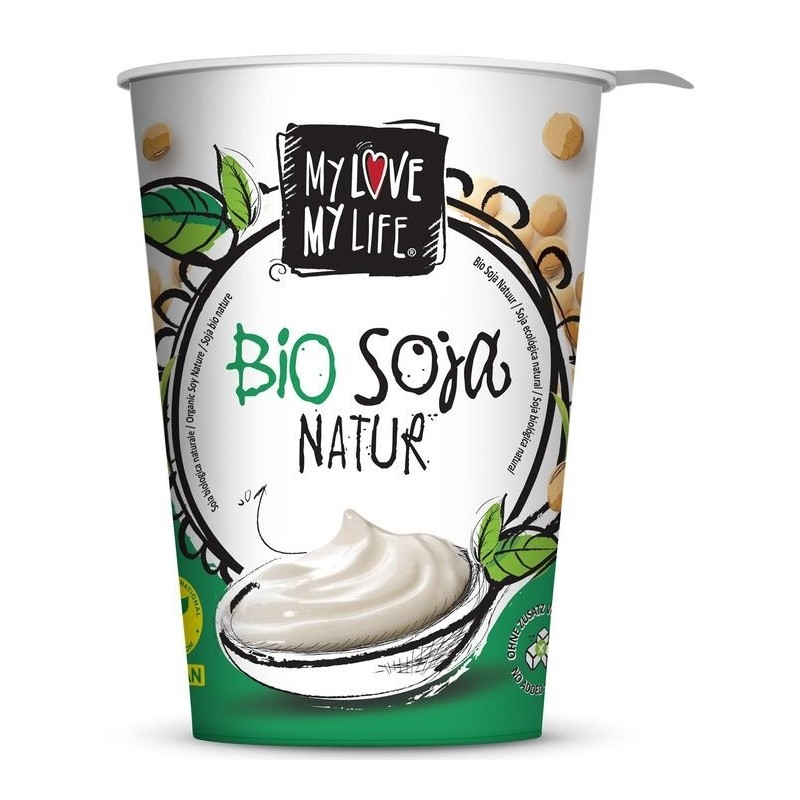 PRODUKT SOJOWY NATURALNY BEZ DODATKU CUKRÓW BIO 400 g - MY LOVE MY LIFE