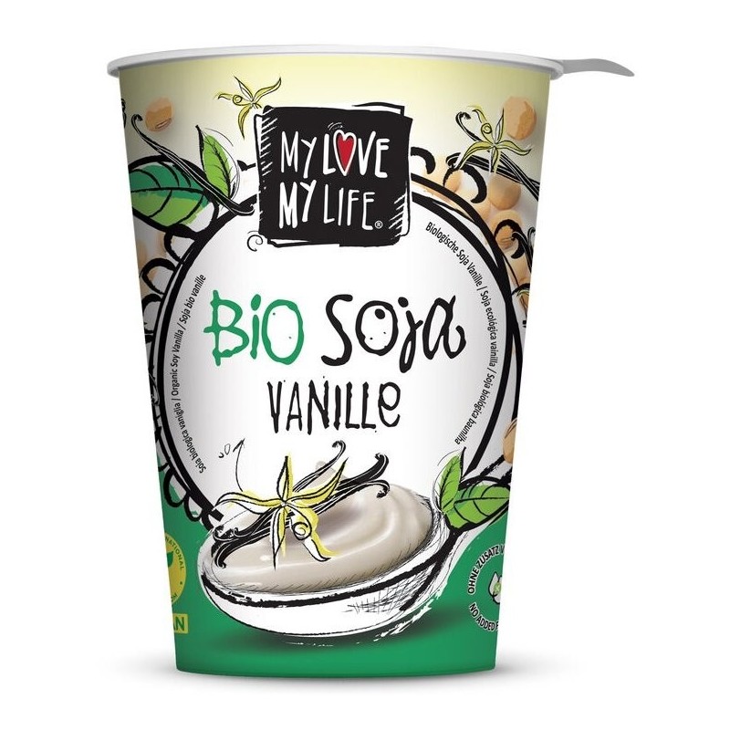 DESER SOJOWY WANILIOWY BIO 400 g - MY LOVE MY LIFE
