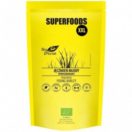 JĘCZMIEŃ MŁODY SPROSZKOWANY BIO 400 g - BIO PLANET