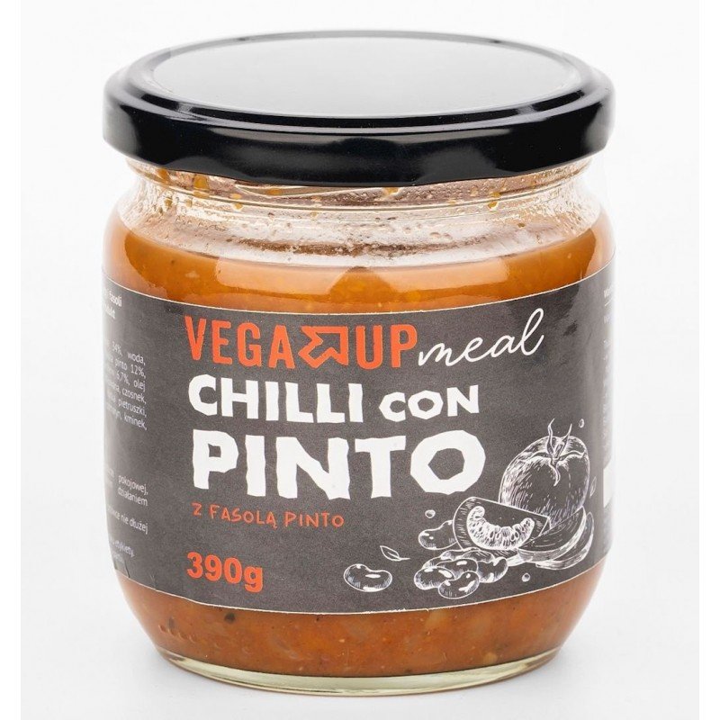 CHILI CON PINTO WEGAŃSKIE 390 g - VEGA UP