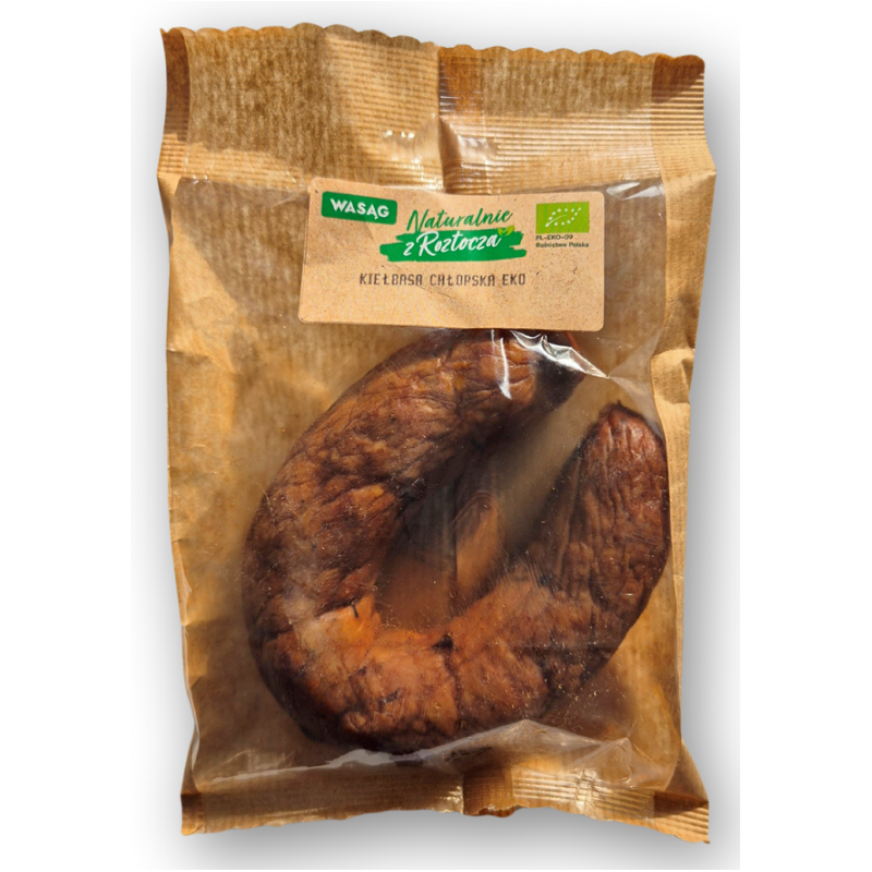 KIEŁBASA CHŁOPSKA BIO 200 g - WASĄG (NA ZAMÓWIENIE)