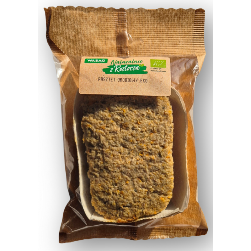 PASZTET DROBIOWY BIO 235 g - WASĄG (NA ZAMÓWIENIE)
