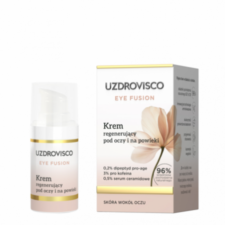 KREM POD OCZY I NA POWIEKI REGENERUJĄCY 15 ml - UZDROVISCO (EYE FUSION)